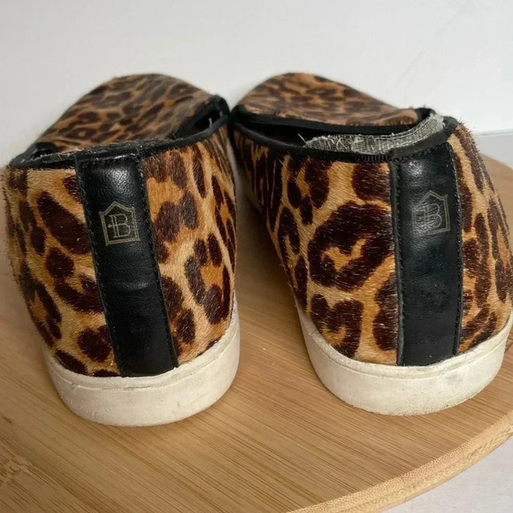 BIRDIES The Swift Leopard Calf Print Slide On Sneaker - Picture 7 of 12